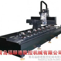 专业定制金属铝型材加工中心 青岛福顺德木工机床