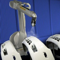 汉德焊喷涂机器人自动喷涂设备工业喷漆机器人自动喷涂流水线