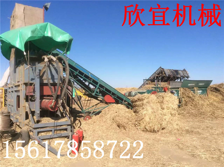 120型多功能卧室废纸箱打包机 易拉罐打包机 秸秆玉米打包机客户现场图片